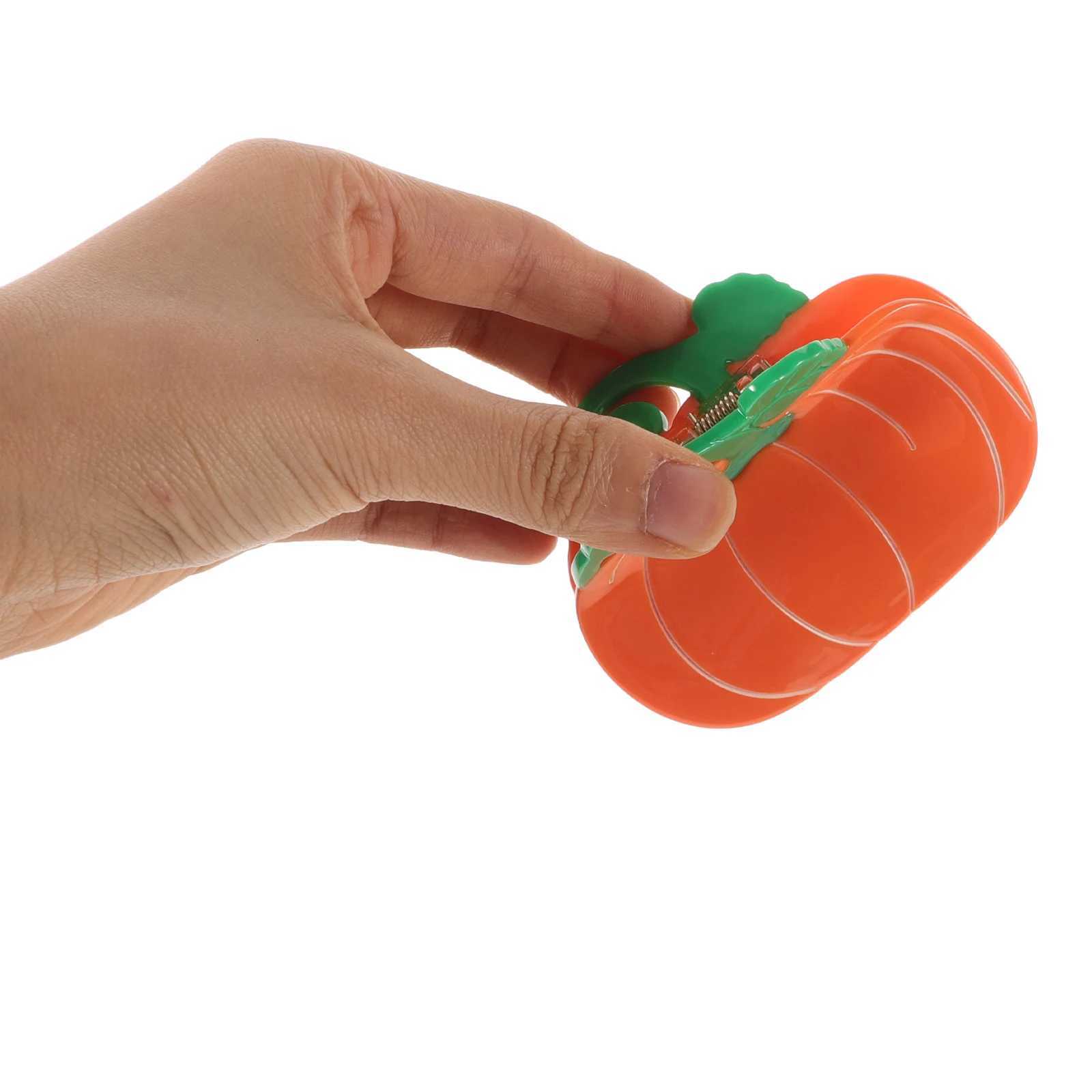 Halloween Pumpkin Bat Hair Claw Clip Back Of The Head Grab Clip Shark Clip Headdress For Women Girls Hair AccessoriesW254021