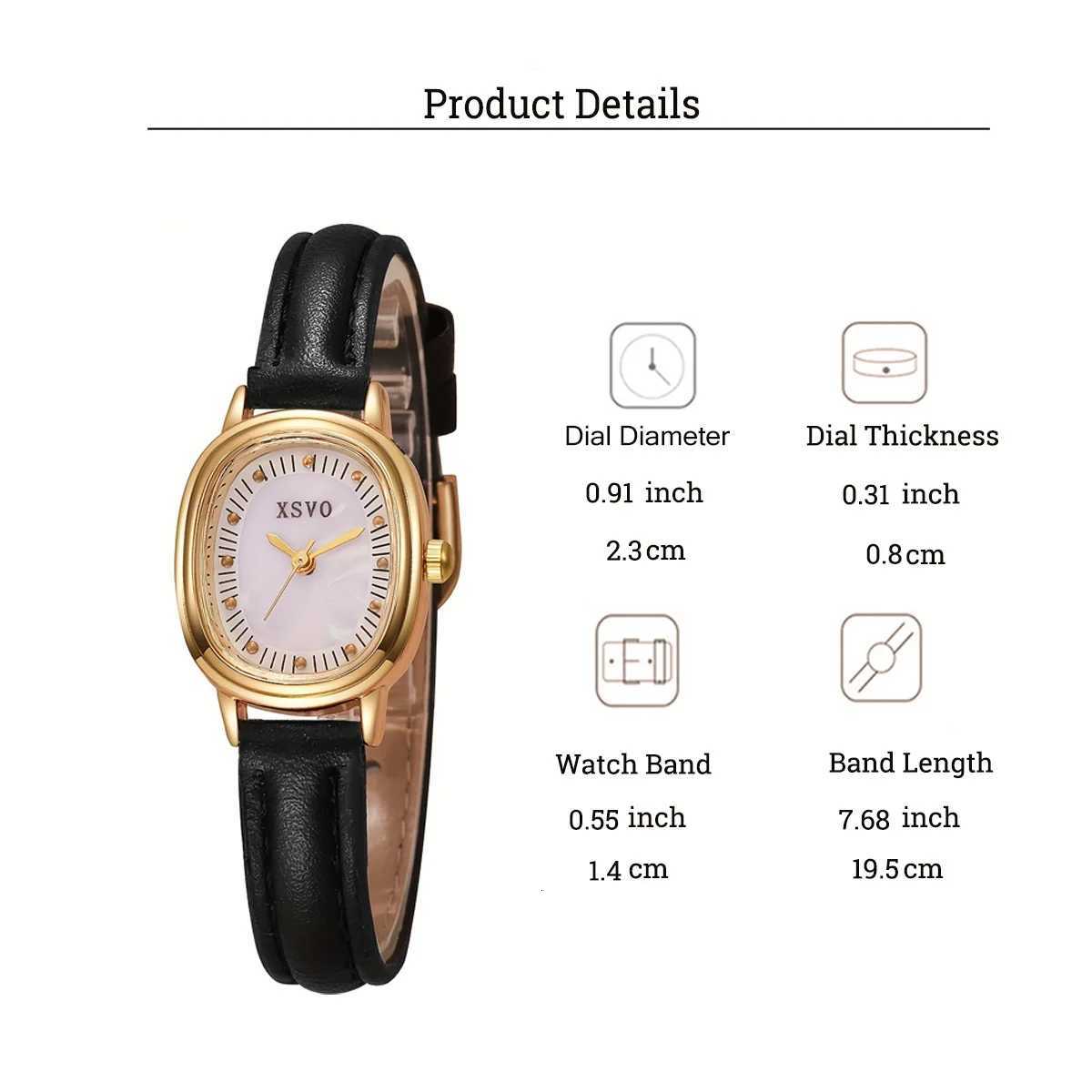 Fashion temperament simple life allmatch womens quartz suitable for Christmas Halloween giftsXJ251021