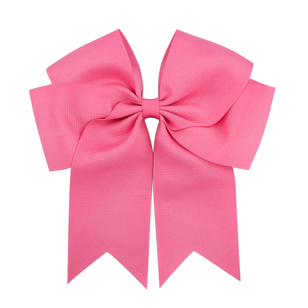 6 Inches Colorful Elegant Hair Bows With Clip Kids Girls Grosgrain Ribbon Hair Clip Hairgrips Headwear Baby Hair Accessories 251021