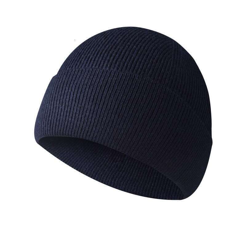 Lightweight Knitted Beanie Hat Custom Logo Thin Winter Cap, Multiple Colors, Ready Stock Warm Cold Trendy Brand Solid Color Knitted Hat