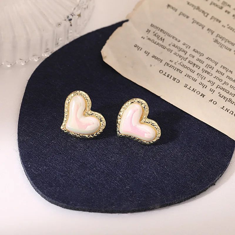 White Color Hanging Earrings for Women Fashion Long minimalist temperament Women's earrings S925 sterling silver earrings Designer earrings