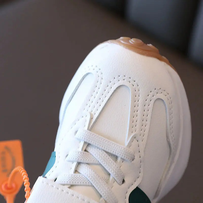 Childrens Shoes Girls and Boys Toddlers Sneakers Breathable PU Leather BABY Flats Tennis Shoe PinkBlackGraySize 2136 251014