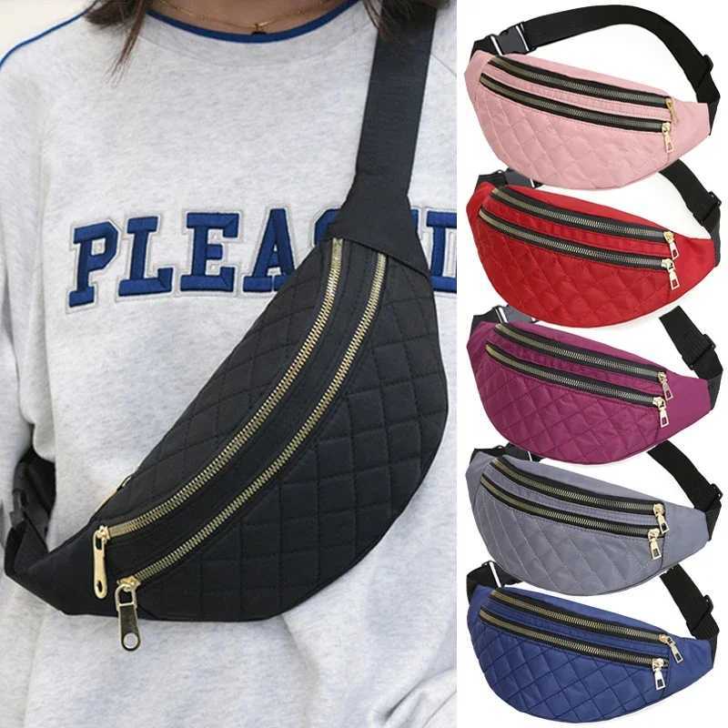 Waist Bag Women Men Waterproof Pocket Fashion Casual Chest Handbag Unisex Sports Travel Purse Plaid Waist Pack Belly Bags Case Z251021