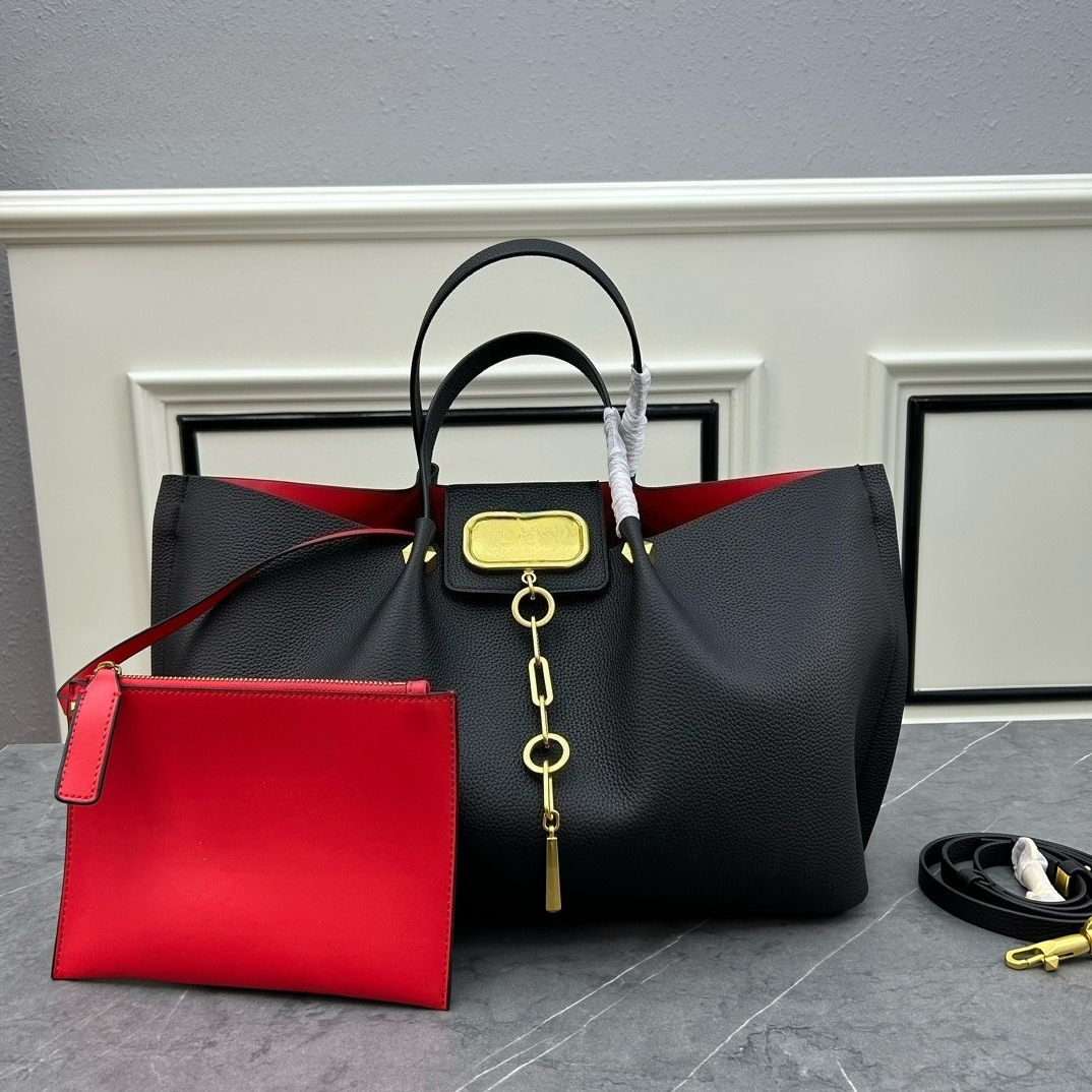 Genuine Leather Totes Escape Design Garava Hand Bag Luxury Fashion Rivets Shoulder Bag Purses And Handbags Cow Skin Messenger Women Bag Composite Shopping Bags 3420