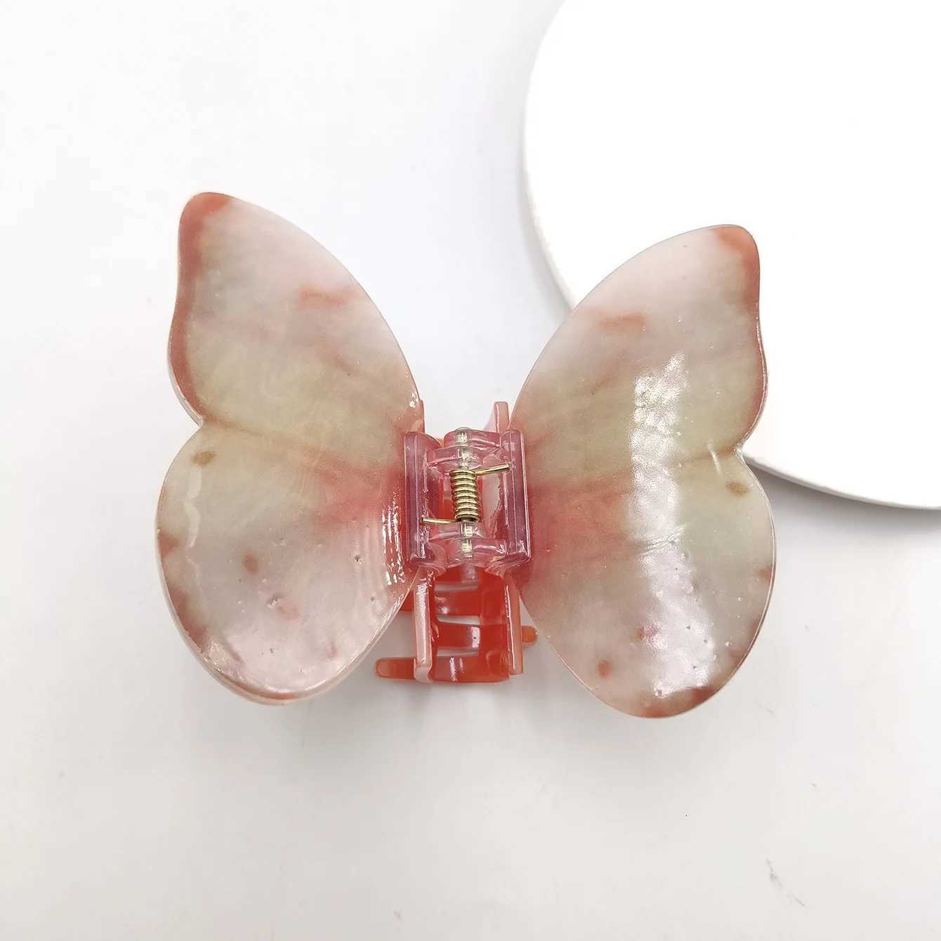 Big and Originality Butterfly Hair Claw Clips Colorful Claw Clips Accessories for Women Thin and Medium Hair styling accessoriesW254021