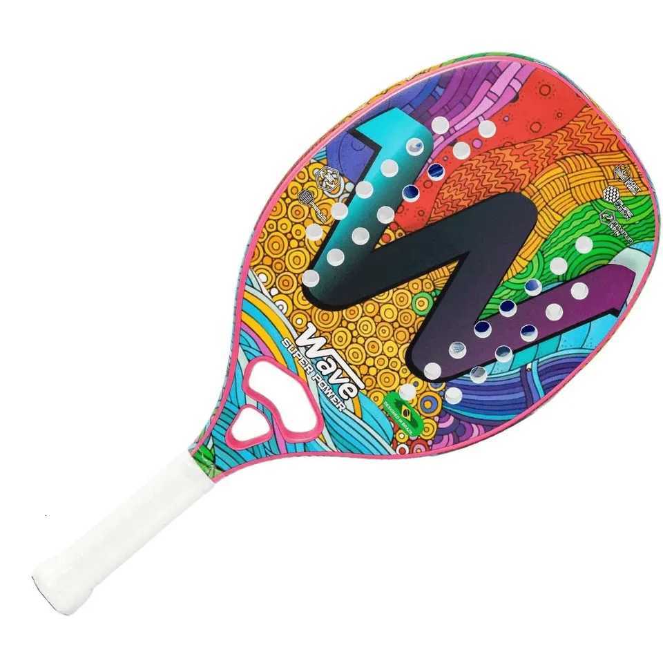 WAVE Beach Tennis Racket Carbon Fiber Super power spin W251021