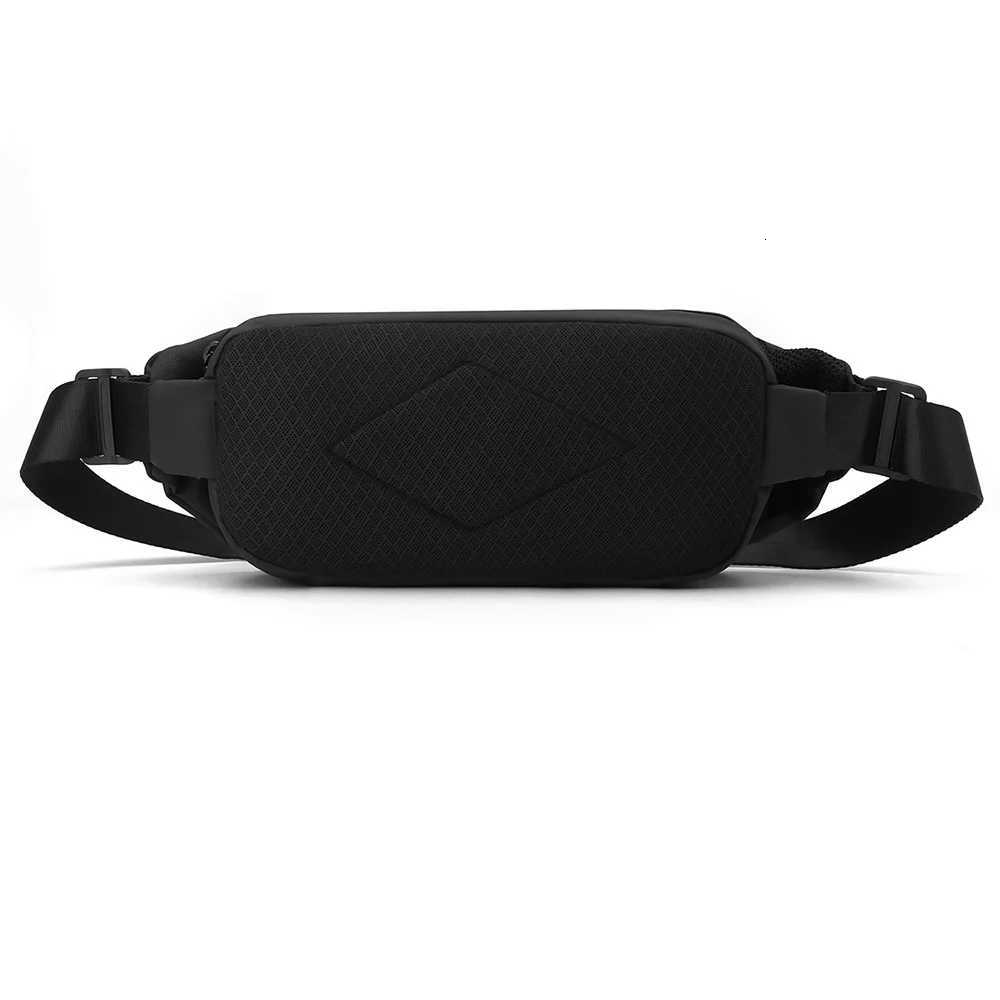 Men Fanny Pack Waist Belt Bag Waterproof Nylon Multipurpose Travel Climb Sports Fashion Male Sling Chest Bum Hip Pack Bags Z251021