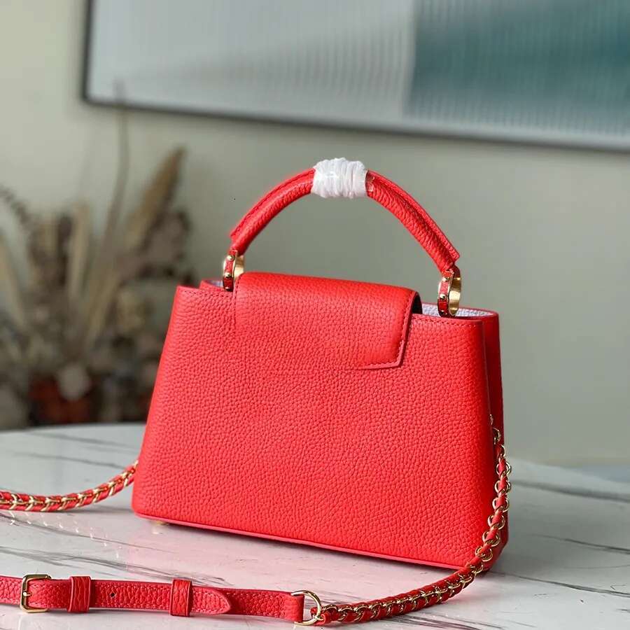 Designer Handbag Shoulder 27CM Genuine leather Crossbody Delicate knockoff Women bag