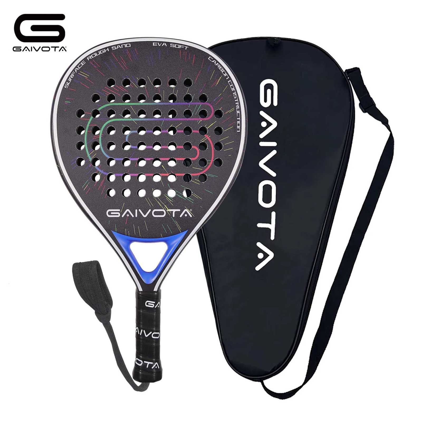 GAIVOTA 2025 new debut PX20 blue Padel tennis racket carbon fiber surface treatment EVA memory flexible foam core Padel racket W251021