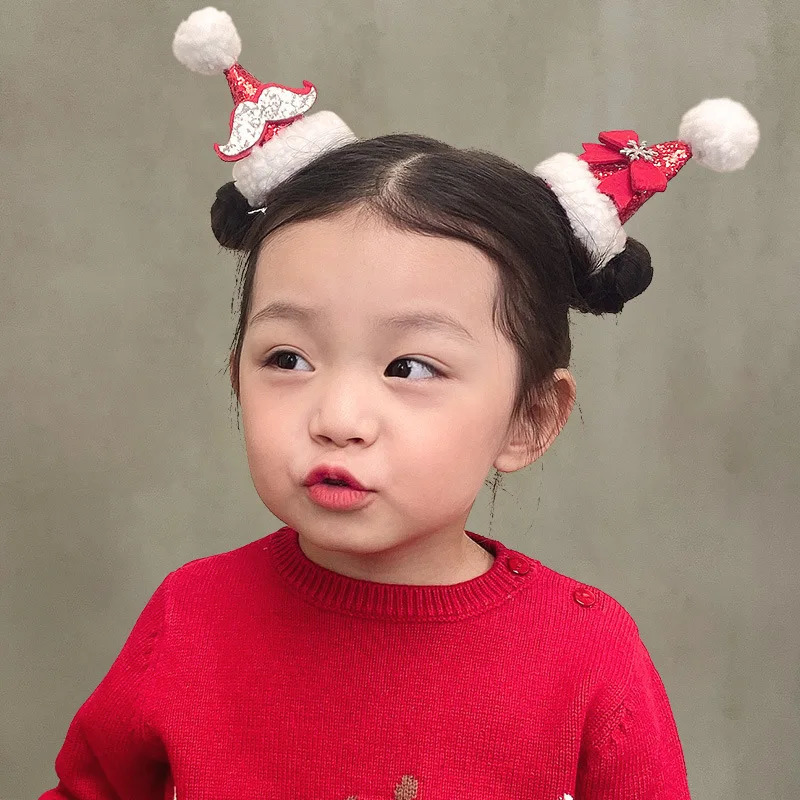 Christmas Hairpin Christmas Decoration Headwear Cute Hat Headwear Accessiories Christmas Party Supplies 2026 Christmas Decor 251021