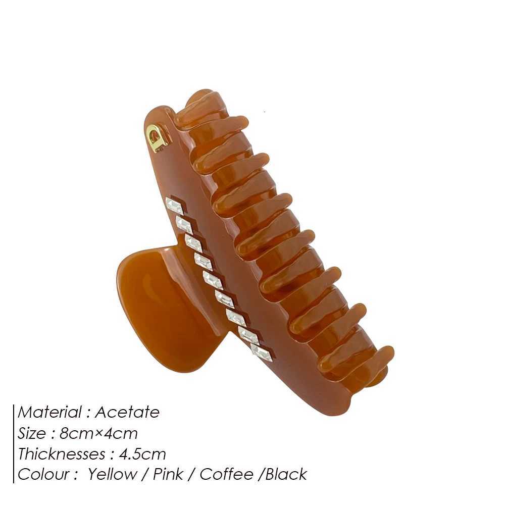 eManco Rhinestone Inlaid Premium Feeling Hair Clips Womens Hair Styling Fashion Birthday Gift Sweet Girl Headdress Clip FixingW254021