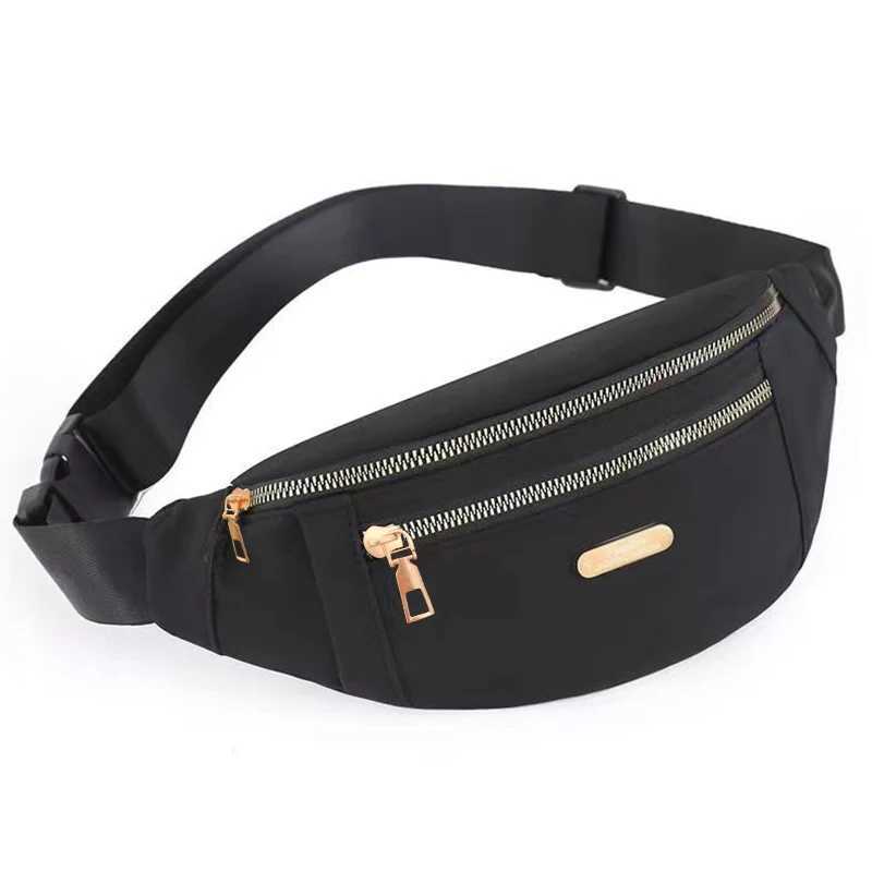 Mens and Womens Casual Waist Bag Crossbody Bag Durable and Versatile FrontClasp Shoulder Bag Z251021