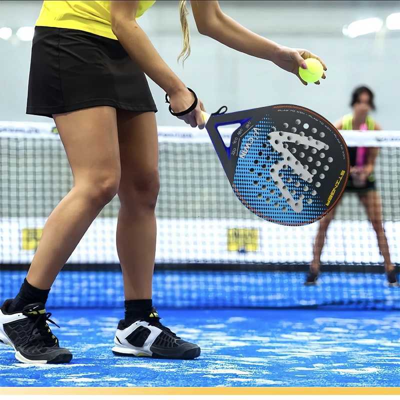 Camewin Paddle Racket Adult Prefessional Carbon Fiber Soft EVA Face Tennis Paddle Racquet Racket with Padle Bag Cover 2024 New W251021