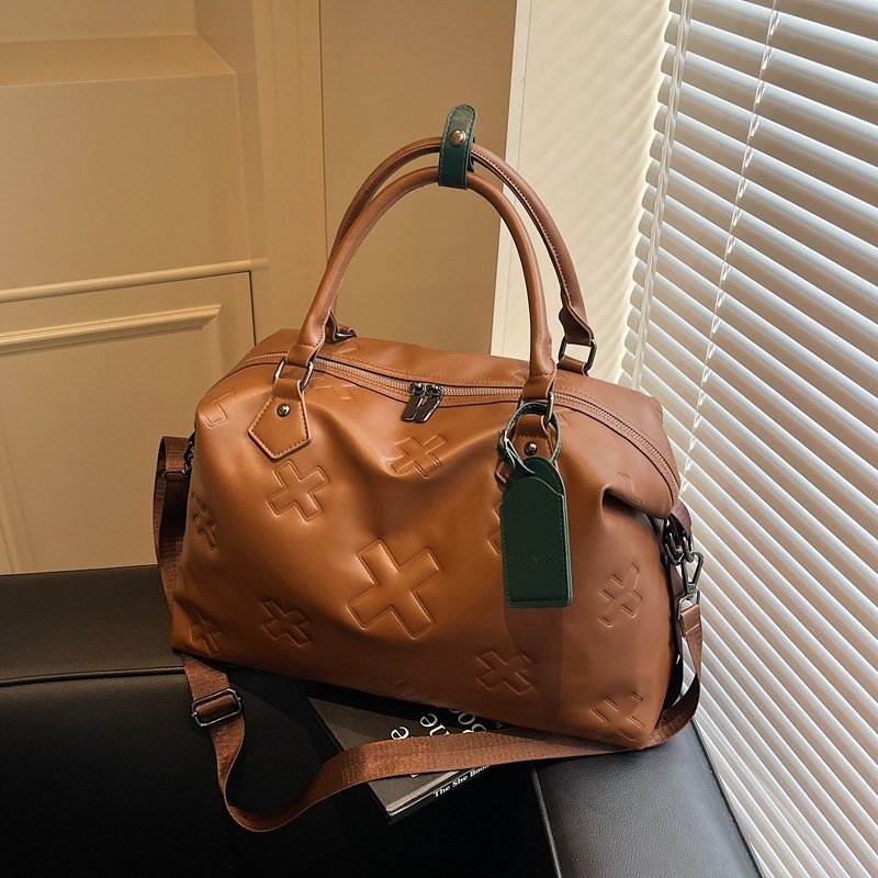 Luxury Brand Designer Bag New Fashion Short-Distance Travel Bag Large Capacity Sports Fitness Bag Women's Handheld Shoulder Luggage Bag Travel Du