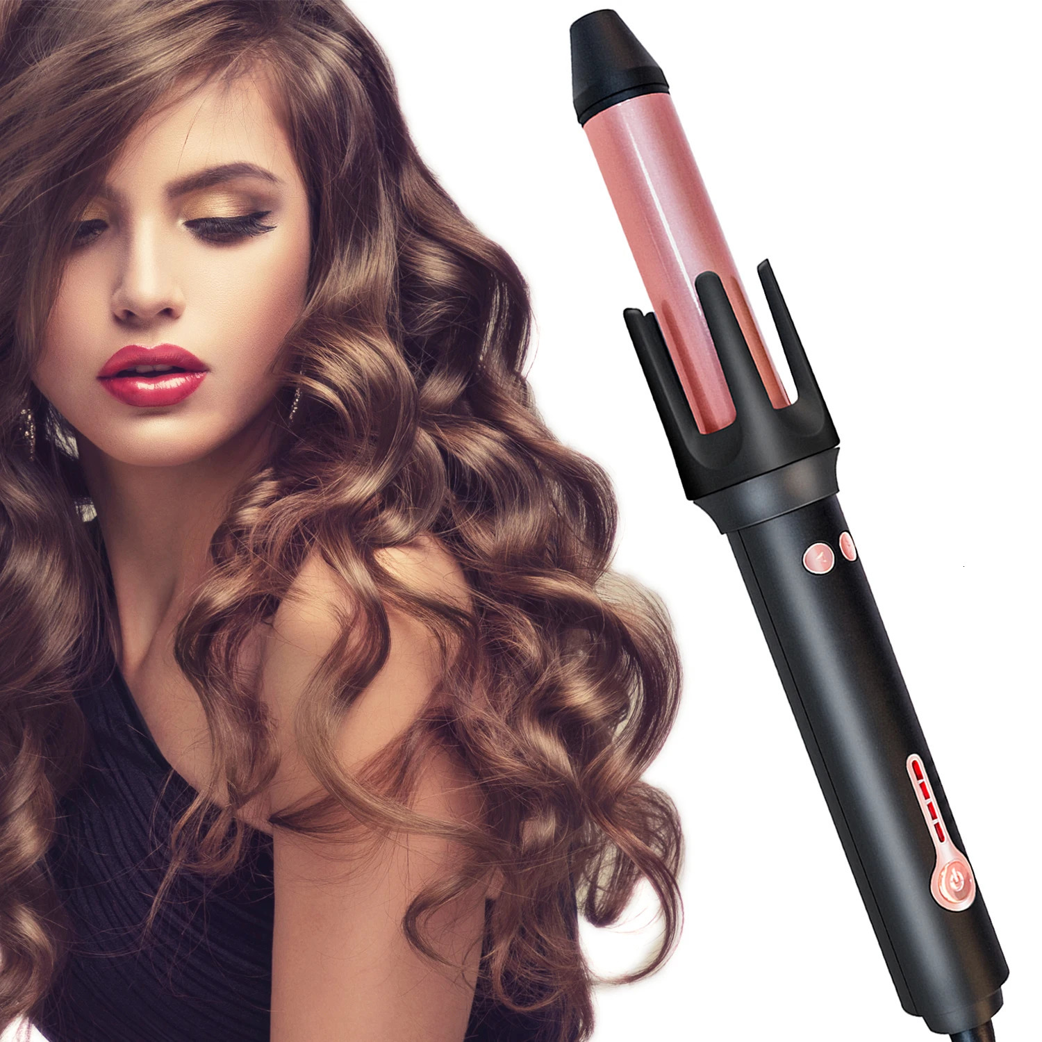 Automatic Hair Curler Auto Hair Curling Iron Ceramic Rotating Air Curler Air Spin Wand Styler Curl Machine Magic Hair Curler 251018