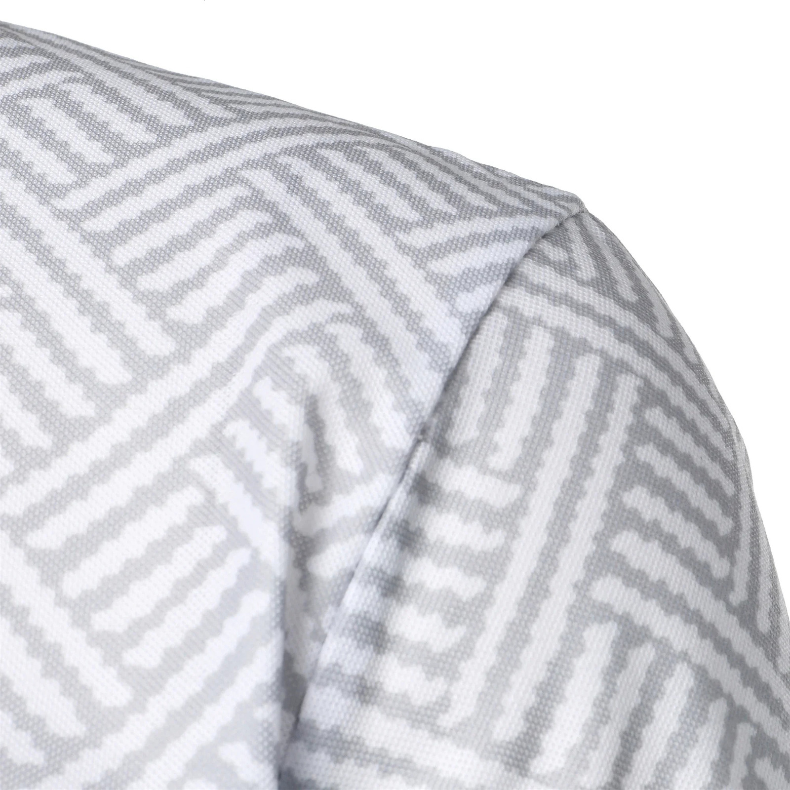 Mens summer fashion casual 3D printed Polo shirt lapel casual suit 251021