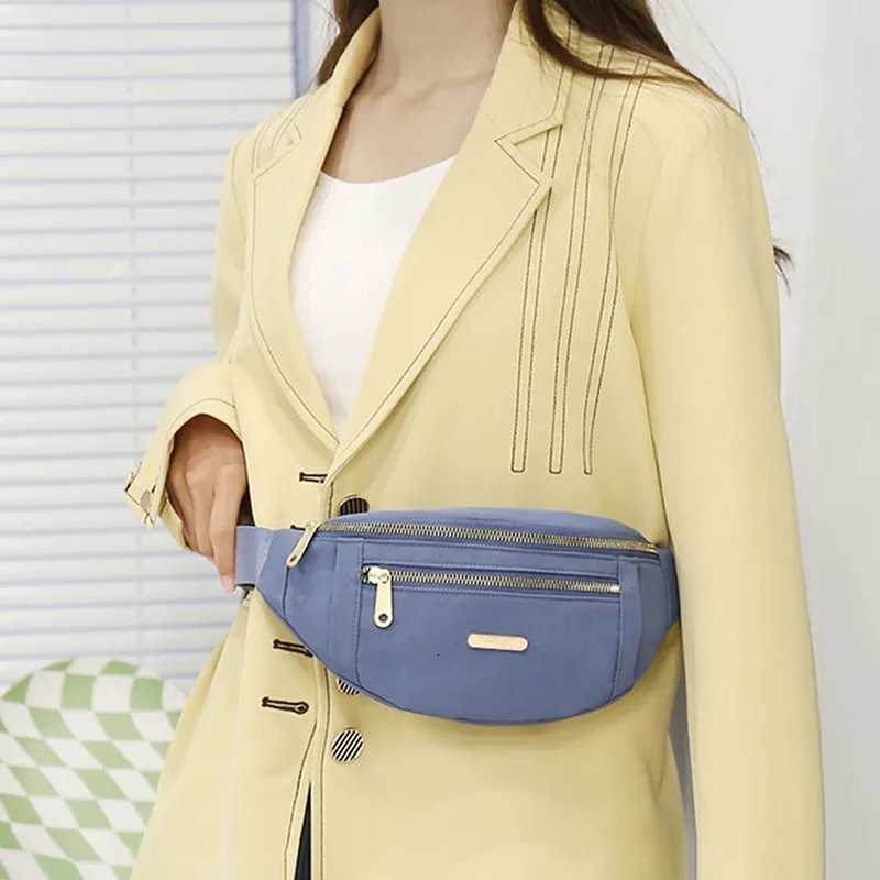 Hip Belly Banana Bum Chest Belt for Women Waist Bag Female Fanny Pack Pouch Murse Purse Kidney Row Bumbag Z251021