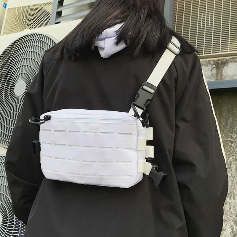 Streetwear Tactical Chest Rig Bag Unisex Vest Hip Hop Style Crossbody Waist Bags Phone Pack Oxford cloth Functionality Chest Bag Z251021