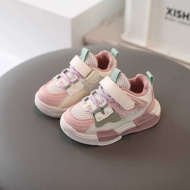 Sports Shoes Spring Flats for Boys Girls Soft Bottom Breathable Sneakers 16 Years Kids Outdoor Casual Shoes W251021