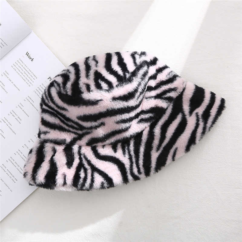 Autumn Winter Hat Women Imitation Mink Fur Fisherman Hat Thickened Warm Fashion Outdoor Windproof Bucket Hat Versatile Trendy Hat H251020