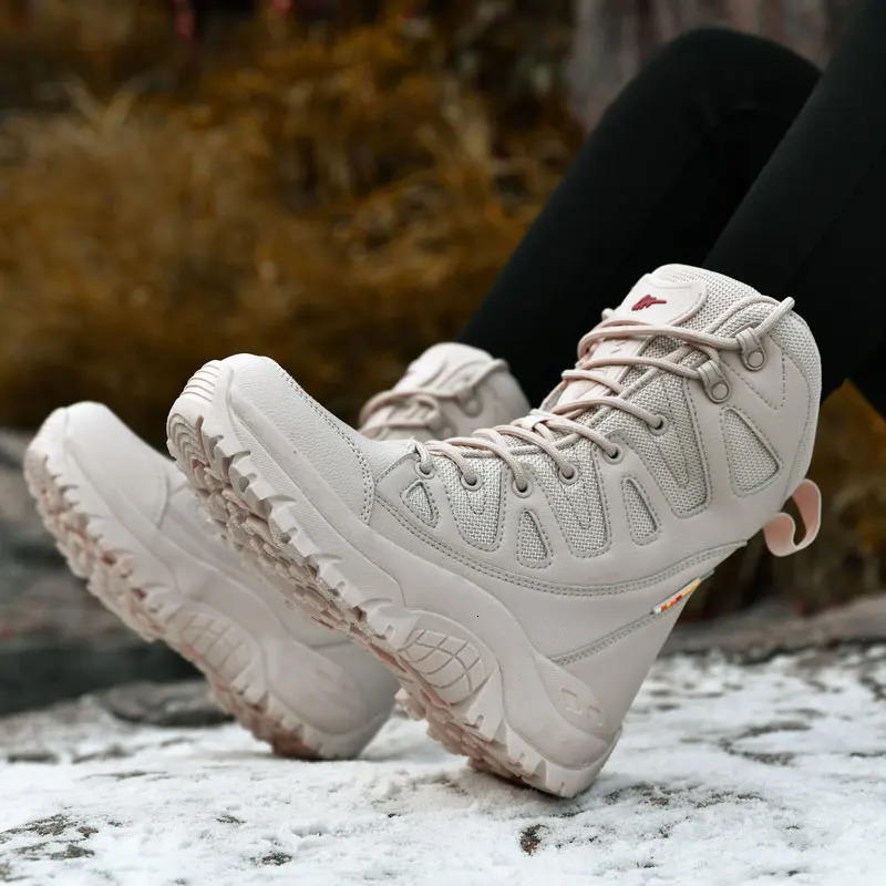 Style Ultralight Breathable Mesh Canvas Tactical Boots Mens Spring Summer Outdoor Hiking Shoes Army Fan Combat Training251020