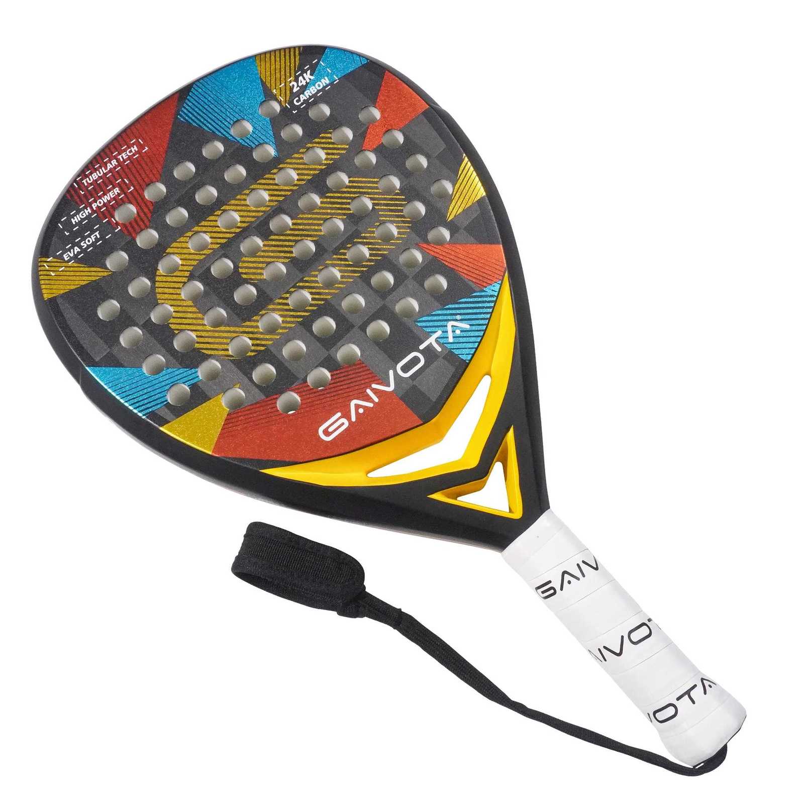 GAIVOTA 2025 Padel tennis racket 24K carbon fiber surface treatment EVA soft foam core professional competition grade W251021
