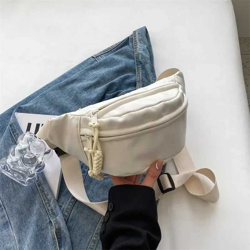 Chest Bags Banana Bag for Women Sling Crossbody Waist Pack Canvas Running Waist Bag Casual Fanny Packs Sport Half Moon Belt Bag Z251021