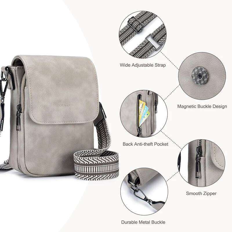 Designer Luxury Women S Shoulder Bags Portable Mobile Phone Bag Multi Pocket Purses For Handbags With Adjustable Strap