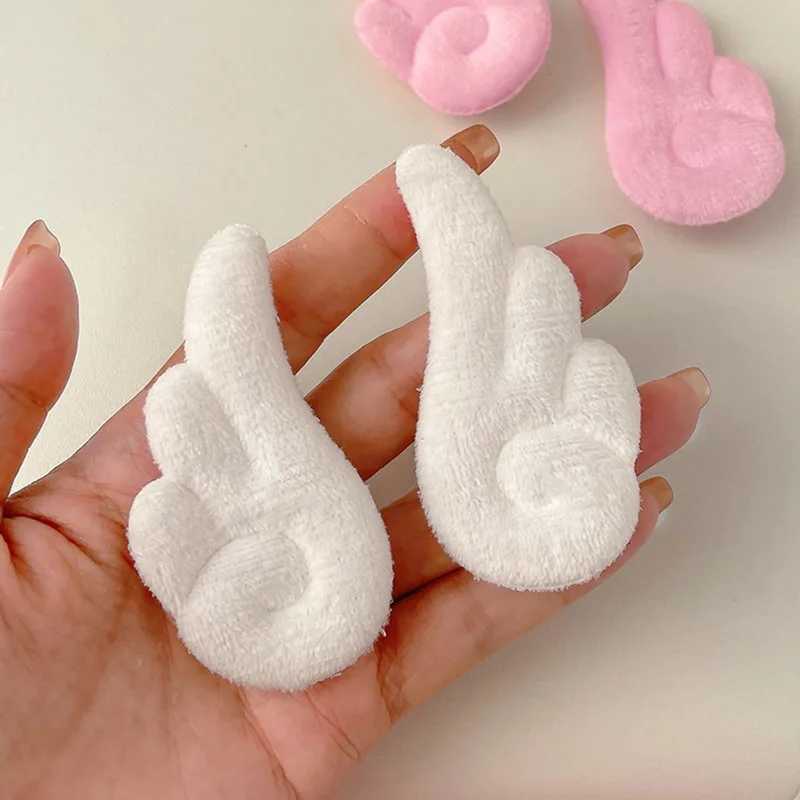 Angel Hair Clips Girls Kids Cartoon Plush Pins Barrette White Wing Hair Hoop Christmas Holiday Dress Up Hairpin AccessoriesW254021