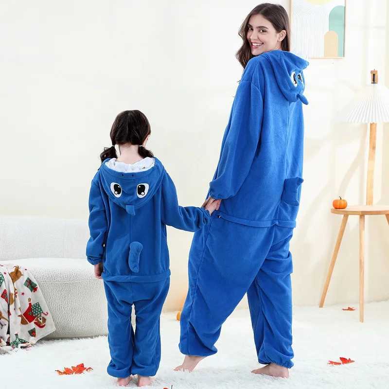 MICHLEY Cosplay Costume Cartoon Animals Jumpsuit Onesie Overalls Family Matching Outfits For Mother Kid Children Party Halloween L251021FWOR