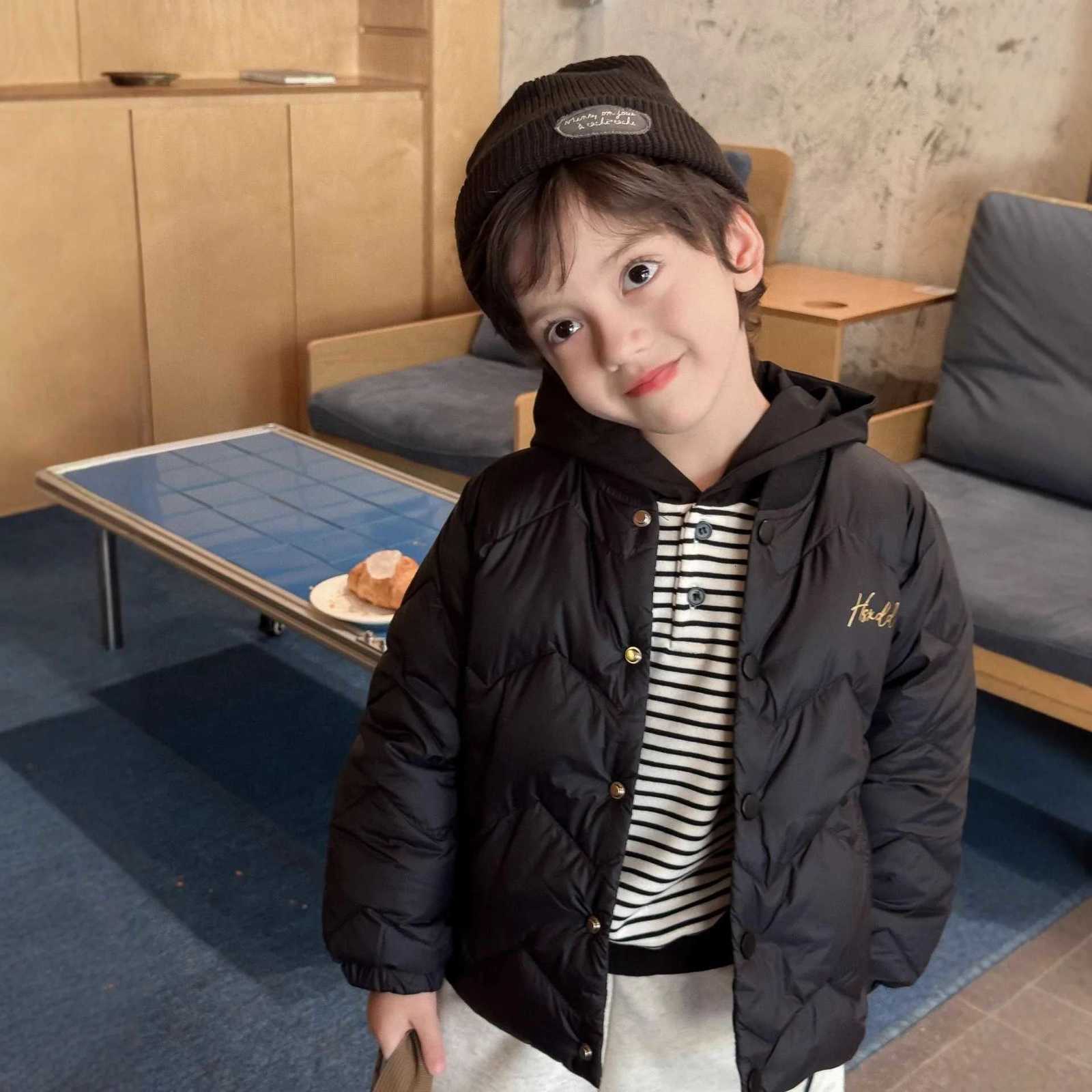 UNITIM 2025 Winter Toddler Boy Down Jacket Ins Thin 90 White Duck Kids Baby Girls Down Coat Waterproof Children 38Y Boy JacketT251021