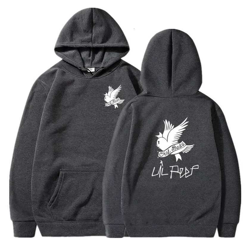 Mens hooded sweatshirt autumnwinter fashion Lil Peep printed popular sportswear Lil Love womens pullover hiphop streetwear W251021
