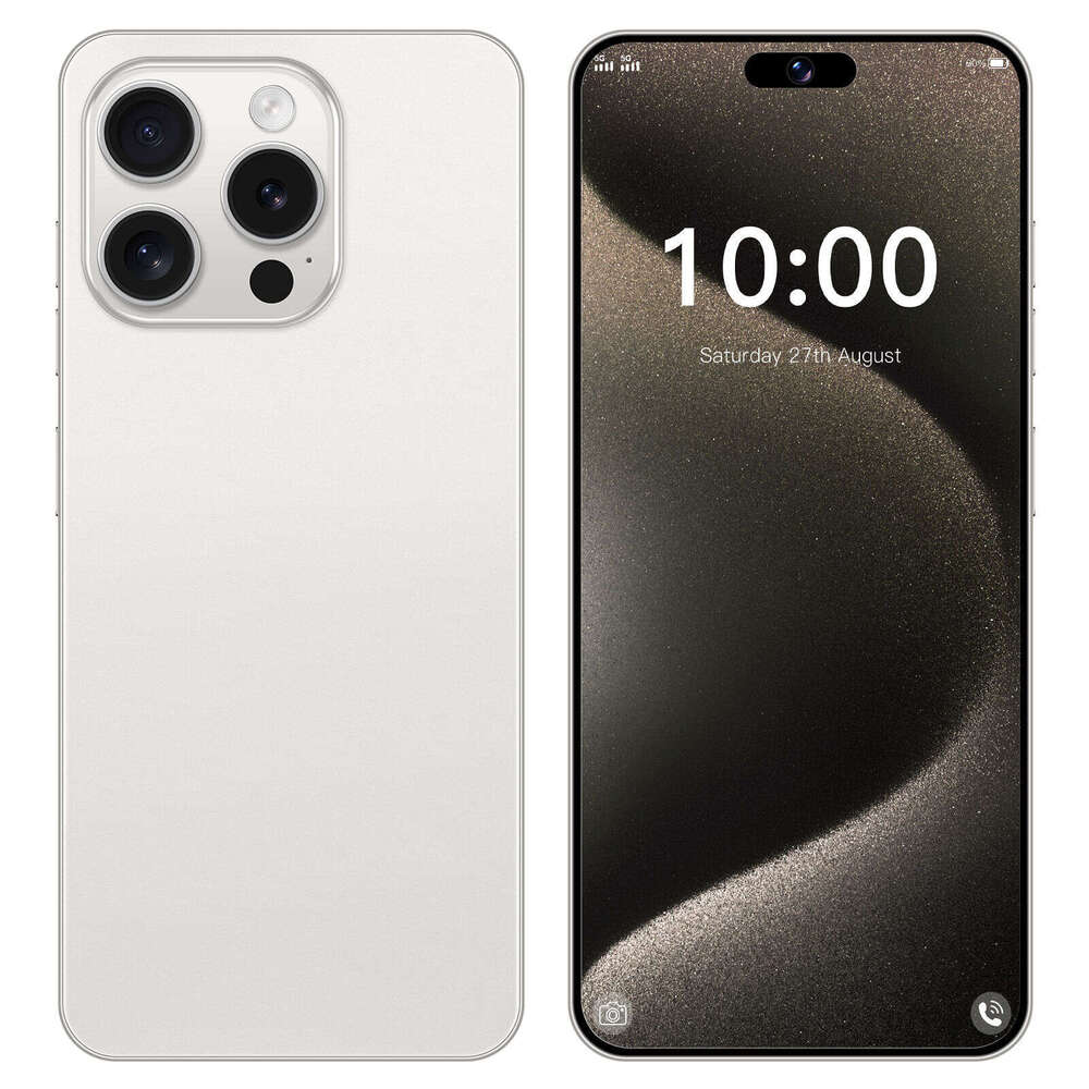 New I Promax Phone Inch Brushed Edge Frame Smartphone G