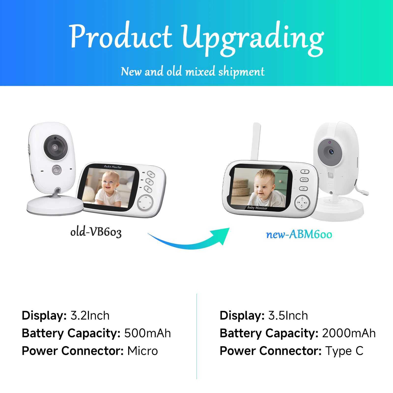 Baby Monitor New VB603 Wifi Surveillance Camera 32 LCD Display Video Intercom Digital Cameras SecurityProtection For Newborm J251121
