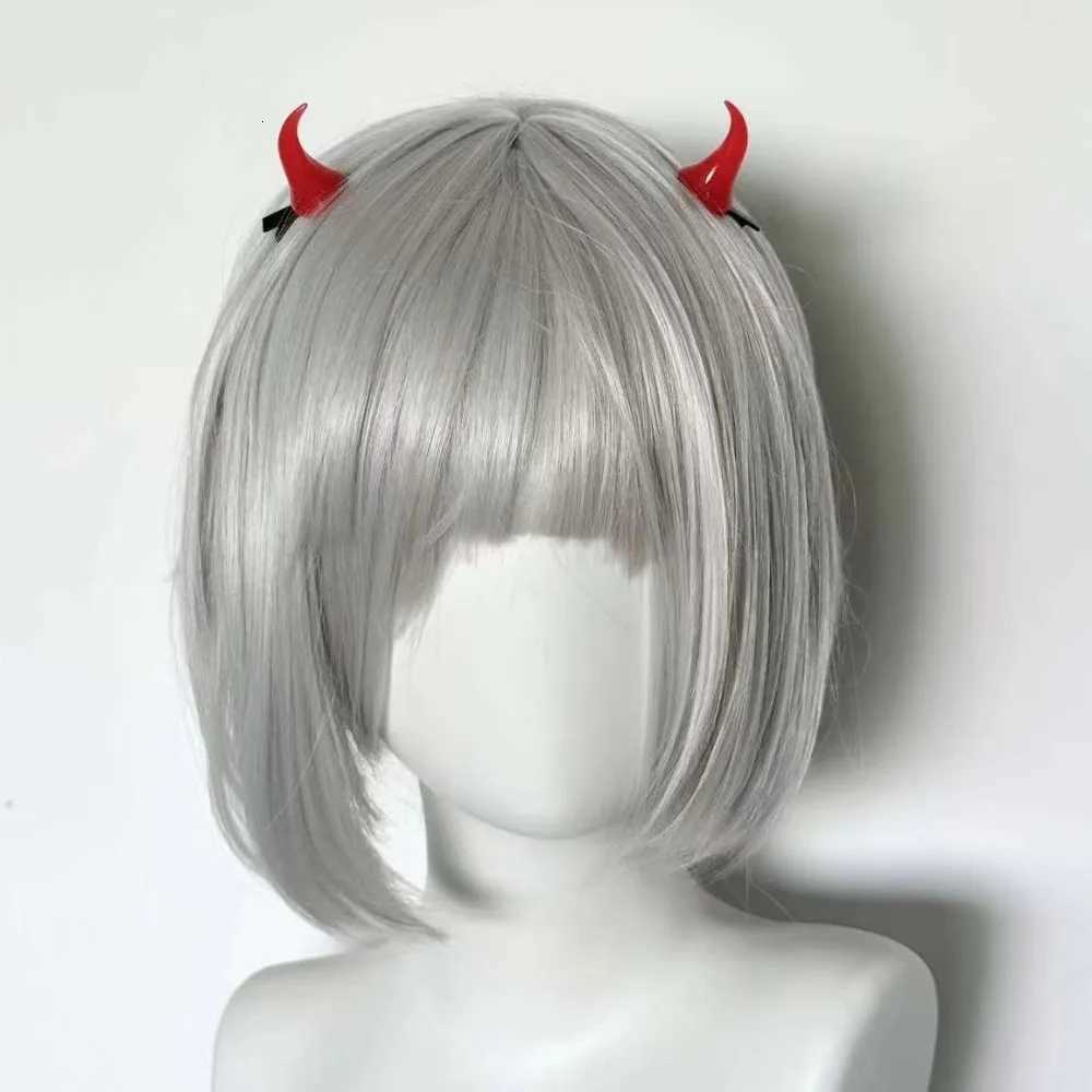 Halloween Hair Accessories Clip 1 Pair Small Demon OX Horn Hairpins Gothic Party Cosplay Costume Pin Hairpins Costume HornW254021