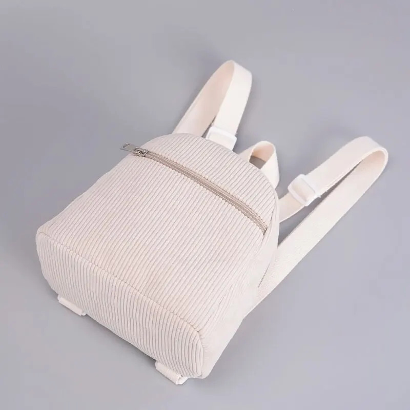 Kids Minimalist Corduroy Classic Backpack 251021