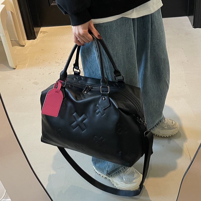 Luxury Brand Designer Bag New Fashion Short-Distance Travel Bag Large Capacity Sports Fitness Bag Women's Handheld Shoulder Luggage Bag Travel Du