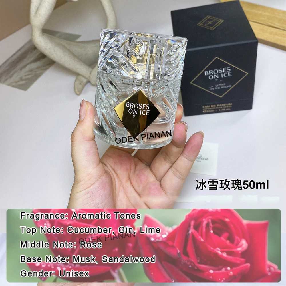 50ml Brand Angels Share Lasting Perfume Natural Floral Fruity Ice Rose Flame Wormwood Brandy EDT for Mens Women L251021