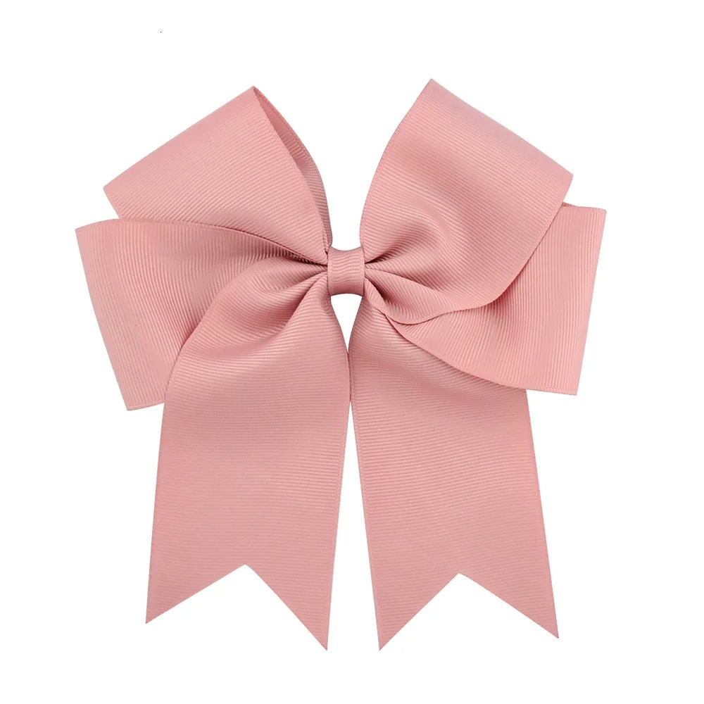 6 Inches Colorful Elegant Hair Bows With Clip Kids Girls Grosgrain Ribbon Hair Clip Hairgrips Headwear Baby Hair Accessories 251021