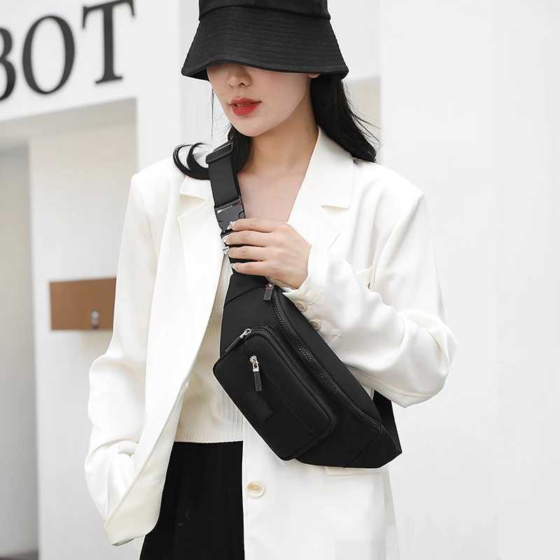 Waist Bag Women Men Waterproof Pocket Fashion Casual Chest Handbag Unisex Sports Travel Purse Waist Pack Belly Bags Case Z251021