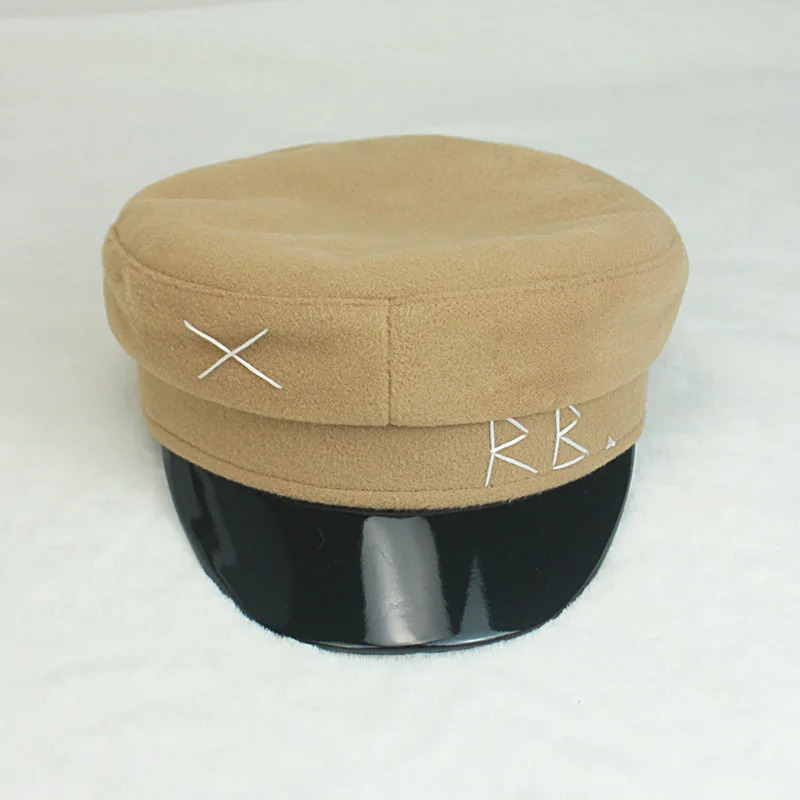 Fashion Military Cap sboy Hat For Women Letters Ladies Beach 251017