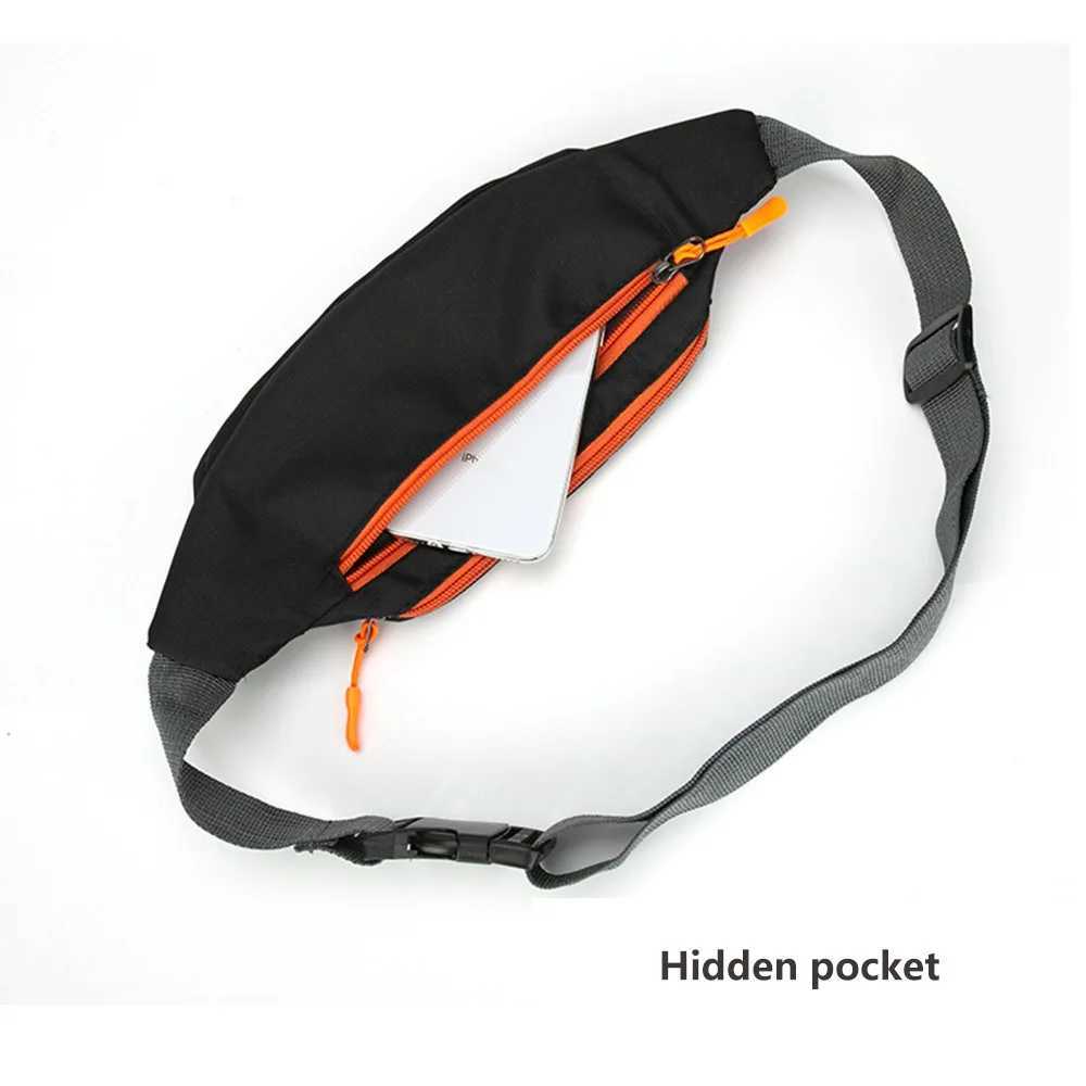 Kangaroo Bum Hip Fanny Waist Bag Pack For Men Women Waterproof Male Belt Pouch Belly Banana Ladies Sachet Mobile Running Wallet Z251021