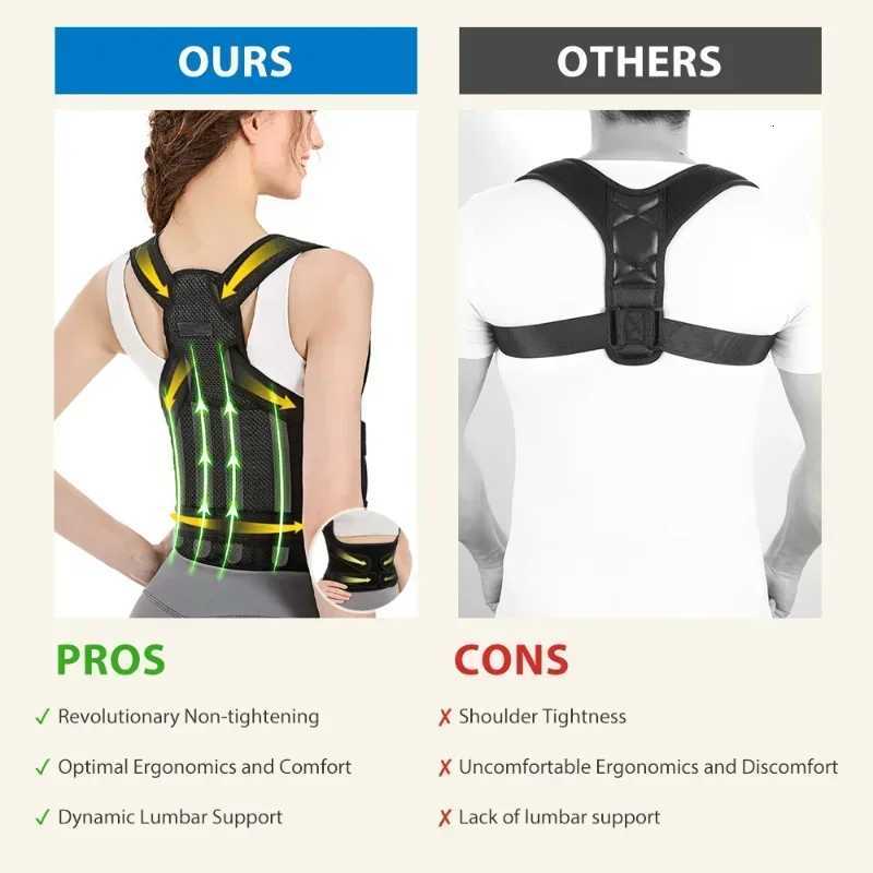 Back Brace and Posture Corrector for Men and Women Back Straightener Posture Corrector Scoliosis Hunchback Correction Support1 D251021