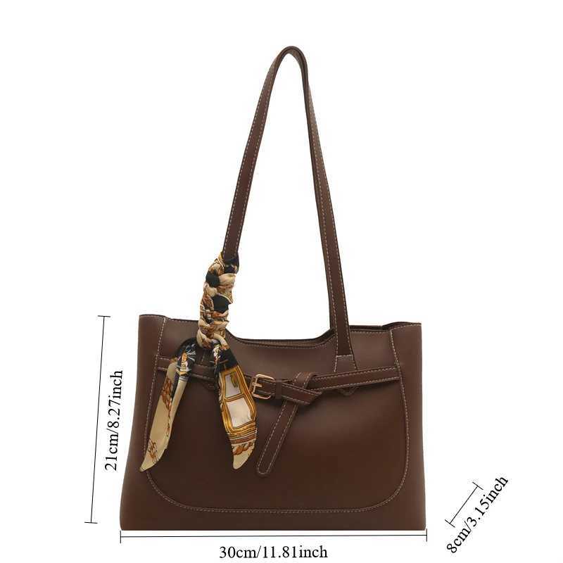 HighEnd Womens Tote Bag 2025 New Fashion Single Oulder Handbag Large Capaci Commuter Bag Soft PU Leather Casual SleXJ251021