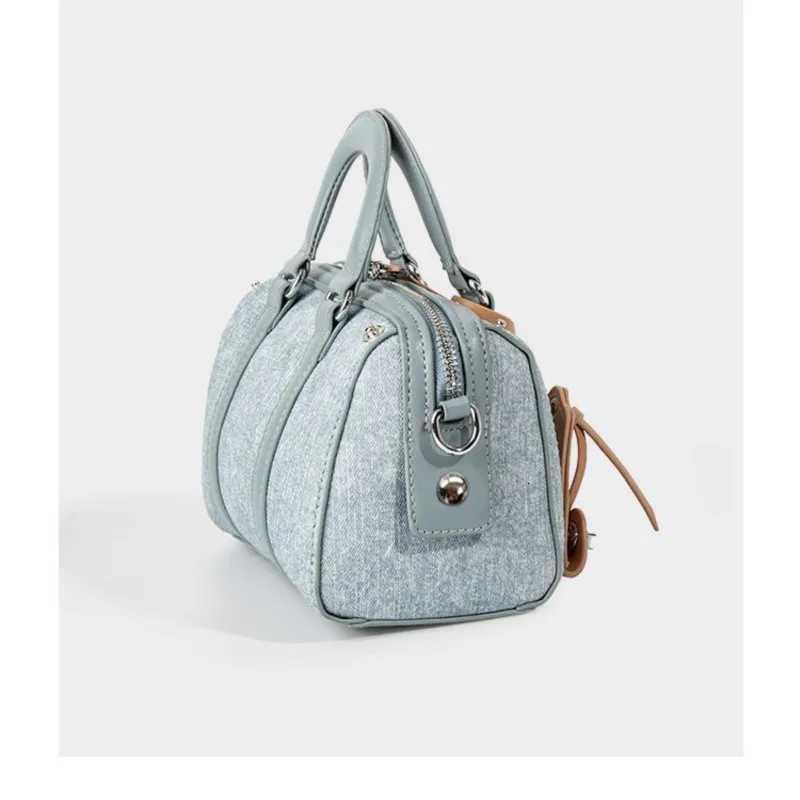 JIAERDI Retro Blue Designer Luxury Bag Women Vintage Cute Casual Y2k Hand Bag Purse Female Harajuku Aesthetic Messenger Bag Chic Z251018