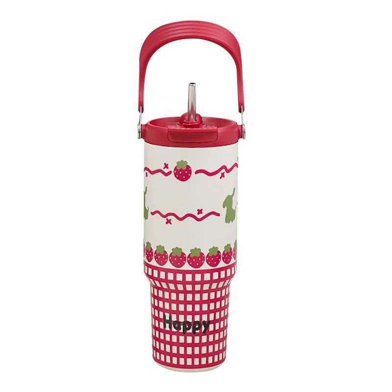 Creative Large Capaci Stainl Steel Thermal Cup King Car Carrier St Wens Sle Durable Portable Water Bottle Gift Y251021