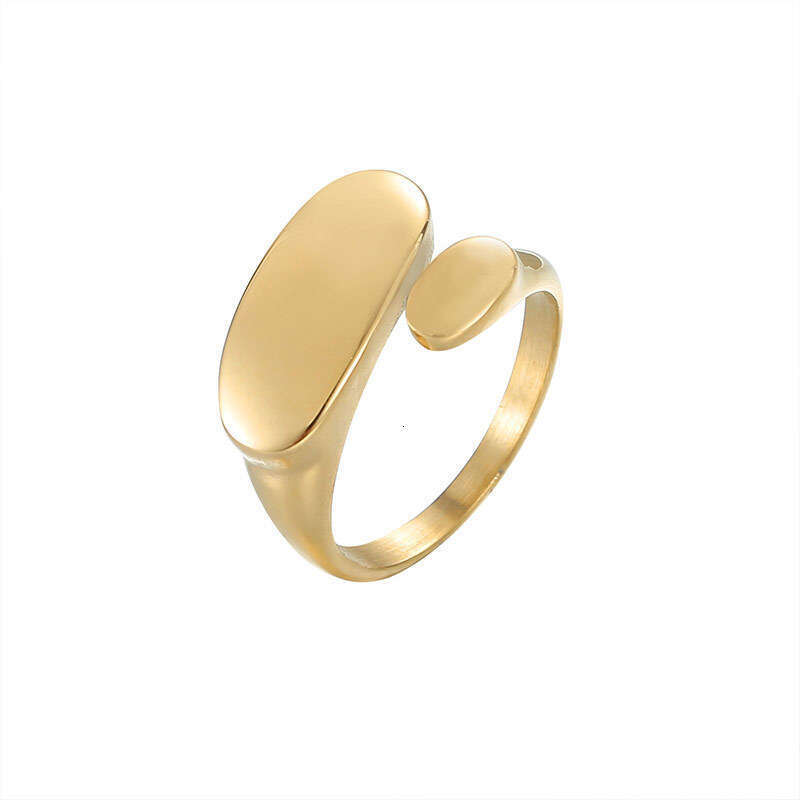 Trendy Jewelry INS Style Designer Personality Design Stainless Steel Design Casting Unisex Open Index Finger Ring