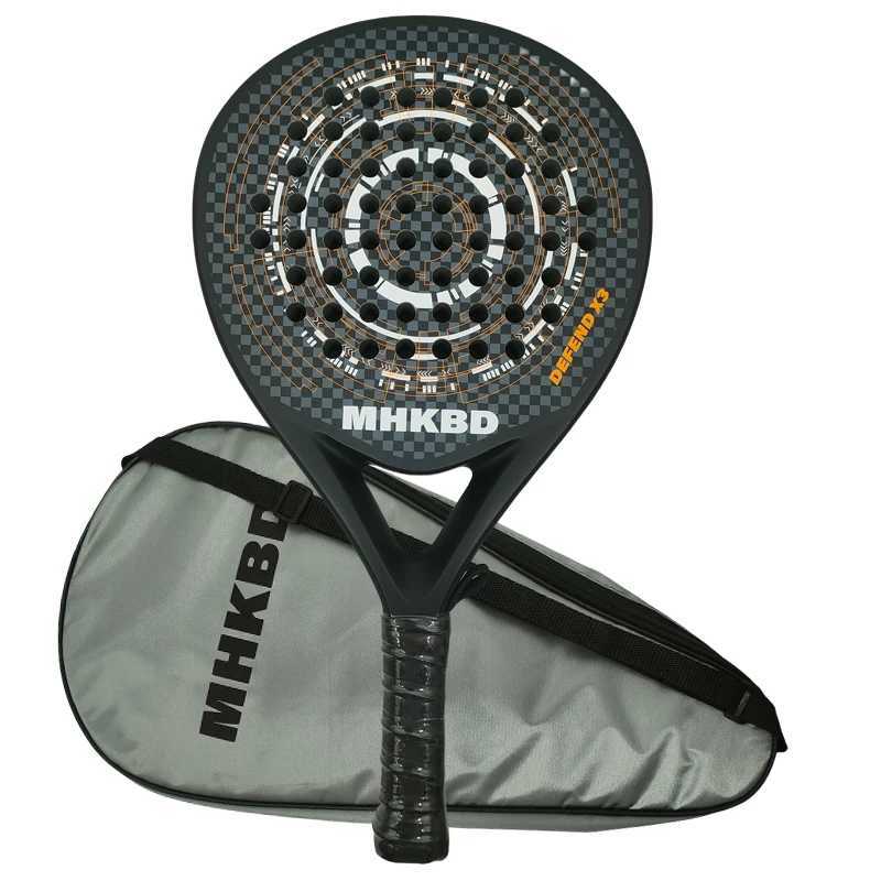 The new 00 carbon fiber Padel racket Paddle racket EVA elastic memory foam core Beach tennis racket Carbon fiber padel racket W251021