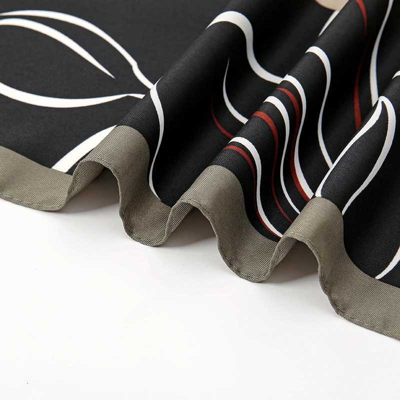 9090cm Imitation Silk Square Scarf Printed Foard Shawl Innovative Design Pattern Tuan Polyster band Islamic HijabsW251021