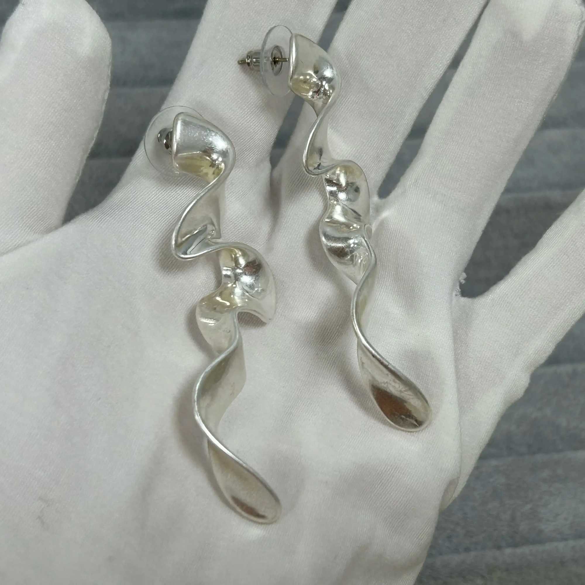 Design Sense Irregular Long Tassel Drop Earrings for Women Hip Hop Vintage Gold Color Dangle Earring Party Jewelry Accessories J251021